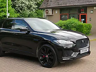Used 2019 Jaguar F-Pace S Santorini Black - Interior and Exterior details 12