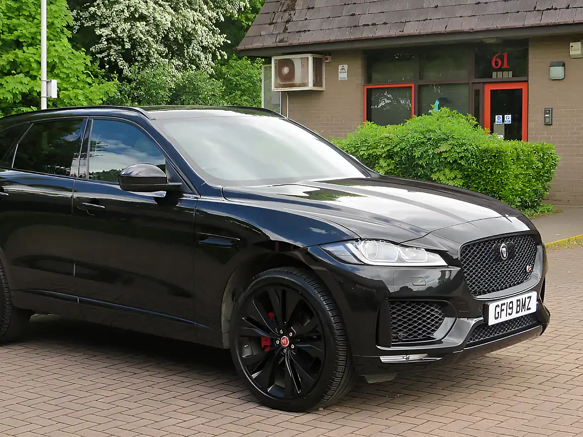 Used 2019 Jaguar F-Pace S Santorini Black - Interior and Exterior details 12