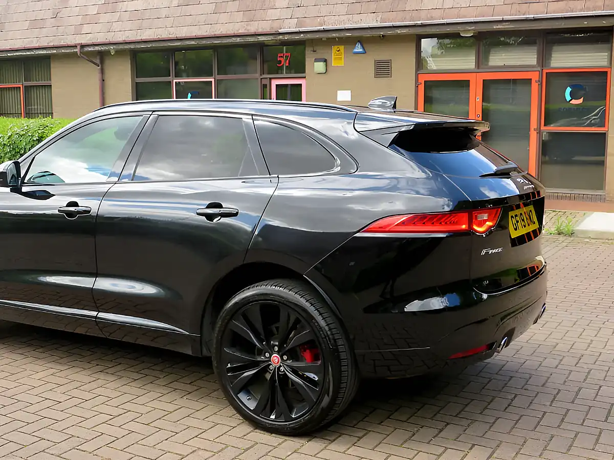 Used 2019 Jaguar F-Pace S Santorini Black - Interior and Exterior details 15