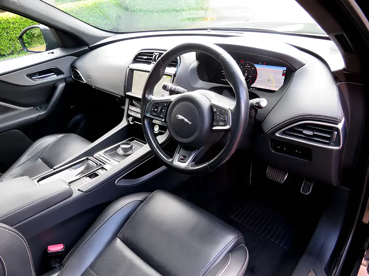 Used 2019 Jaguar F-Pace S Santorini Black - Interior and Exterior details 17