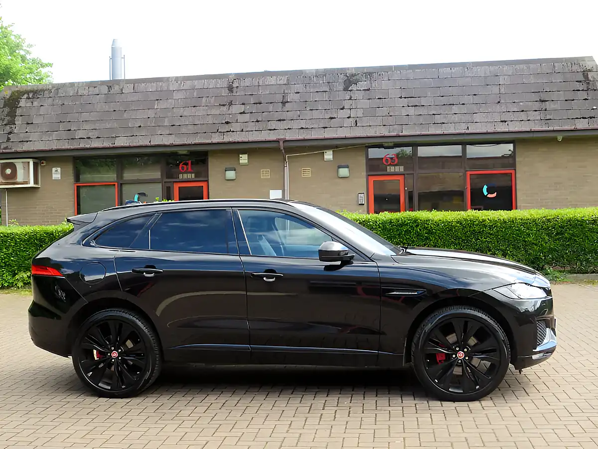 Used 2019 Jaguar F-Pace S Santorini Black - Interior and Exterior details 2
