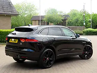 Used 2019 Jaguar F-Pace S Santorini Black - Interior and Exterior details 3