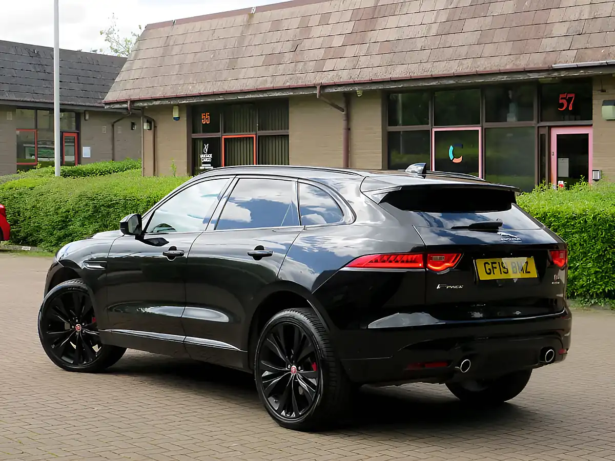 Used 2019 Jaguar F-Pace S Santorini Black - Interior and Exterior details 5