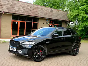 Used 2019 Jaguar F-Pace S Santorini Black - Interior and Exterior details 7