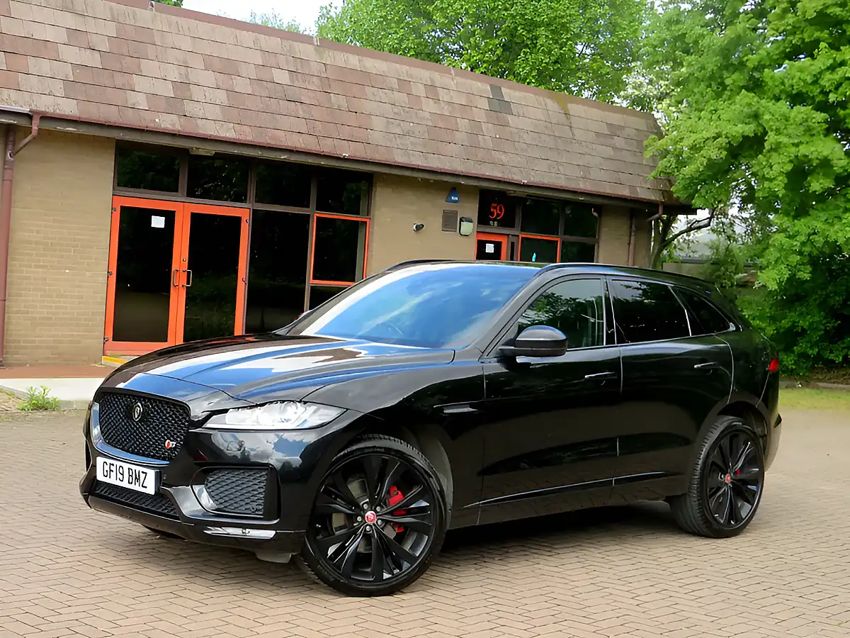 Used 2019 Jaguar F-Pace S Santorini Black - Interior and Exterior details 7