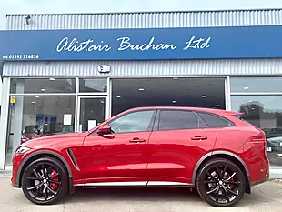 Used 2019 Jaguar F-Pace Svr Quickshift Red - Interior and Exterior details 7