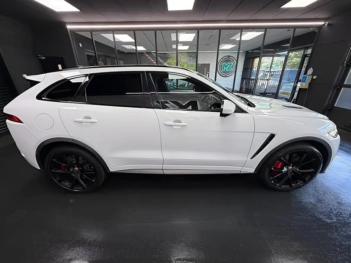 Used 2019 Jaguar F-Pace Svr White - Interior and Exterior details 13