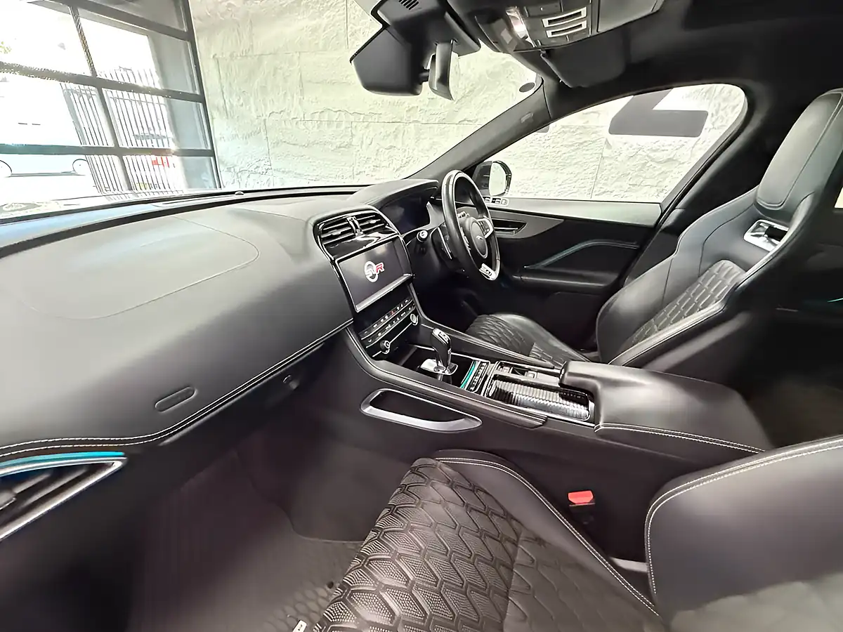 Used 2019 Jaguar F-Pace Svr White - Interior and Exterior details 20