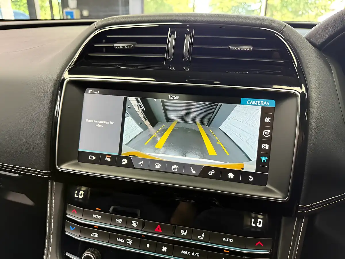 Used 2019 Jaguar F-Pace Svr White - Interior and Exterior details 9