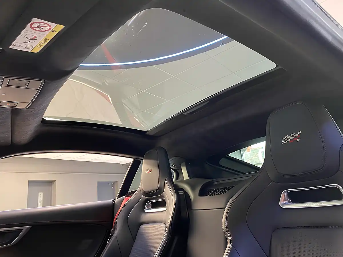 Used 2019 Jaguar F-Type Chequered Flag Red - Interior and Exterior details 3