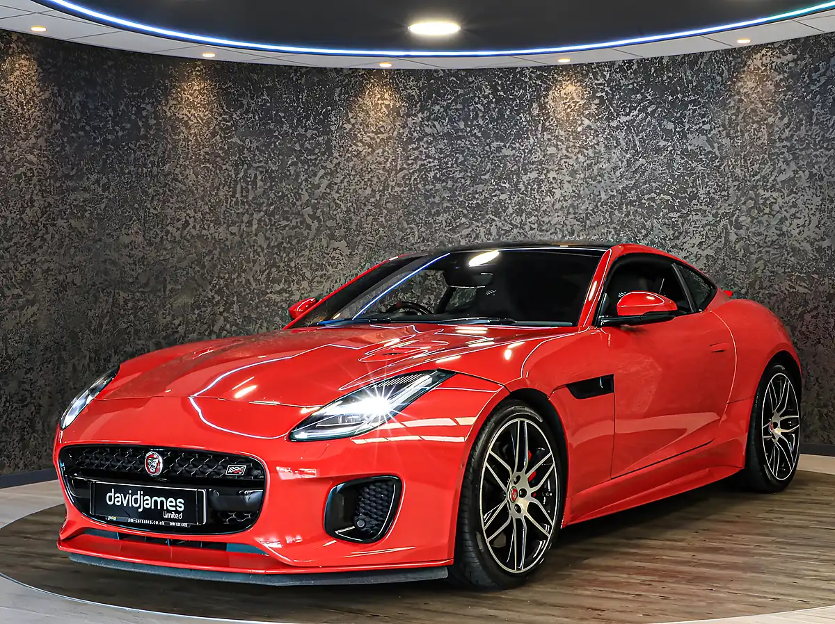 Used 2019 Jaguar F-Type Chequered Flag Red - Interior and Exterior details 5