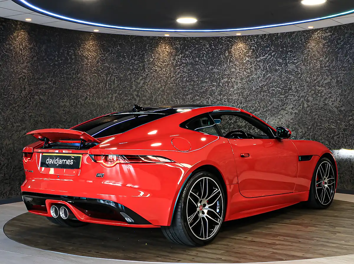 Used 2019 Jaguar F-Type Chequered Flag Red - Interior and Exterior details 9