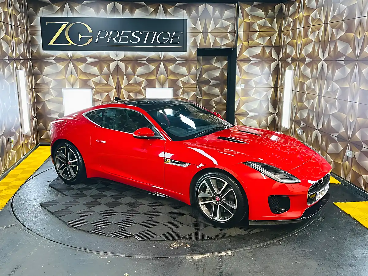 Used 2019 Jaguar F-Type R-Dynamic Red - Interior and Exterior details 12