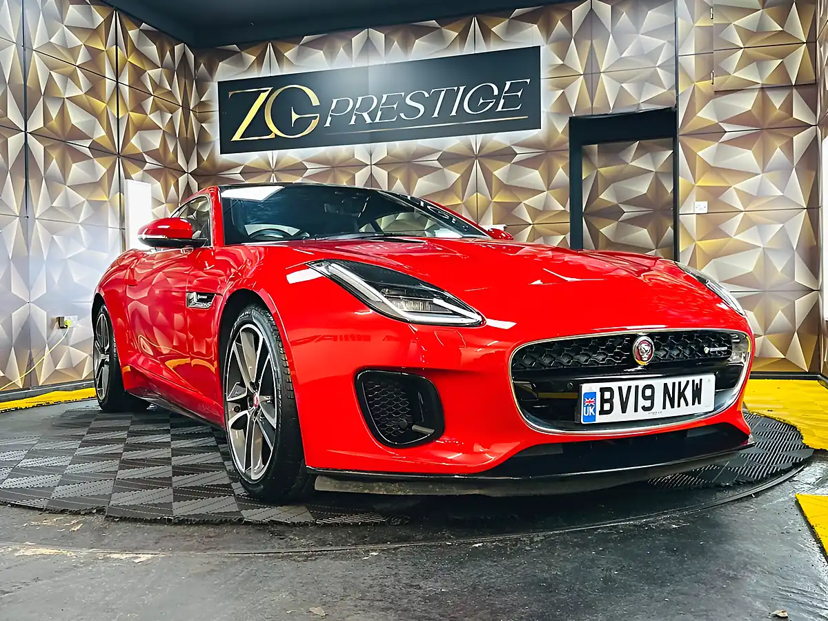 Used 2019 Jaguar F-Type R-Dynamic Red - Interior and Exterior details 14