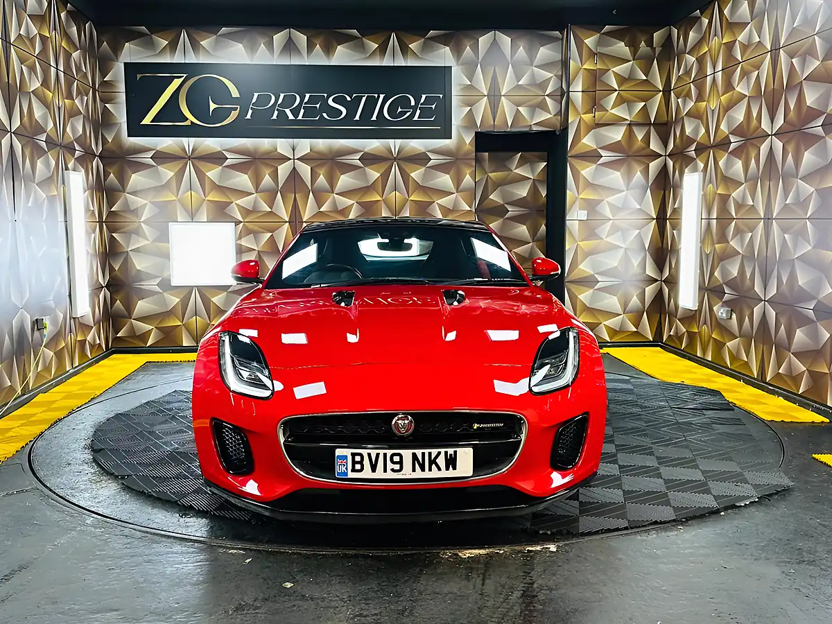 Used 2019 Jaguar F-Type R-Dynamic Red - Interior and Exterior details 3