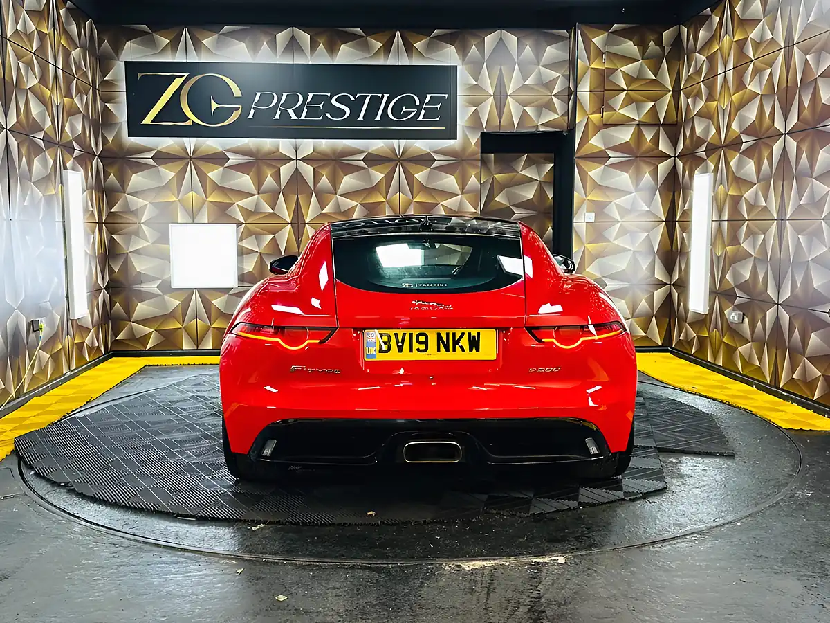 Used 2019 Jaguar F-Type R-Dynamic Red - Interior and Exterior details 5