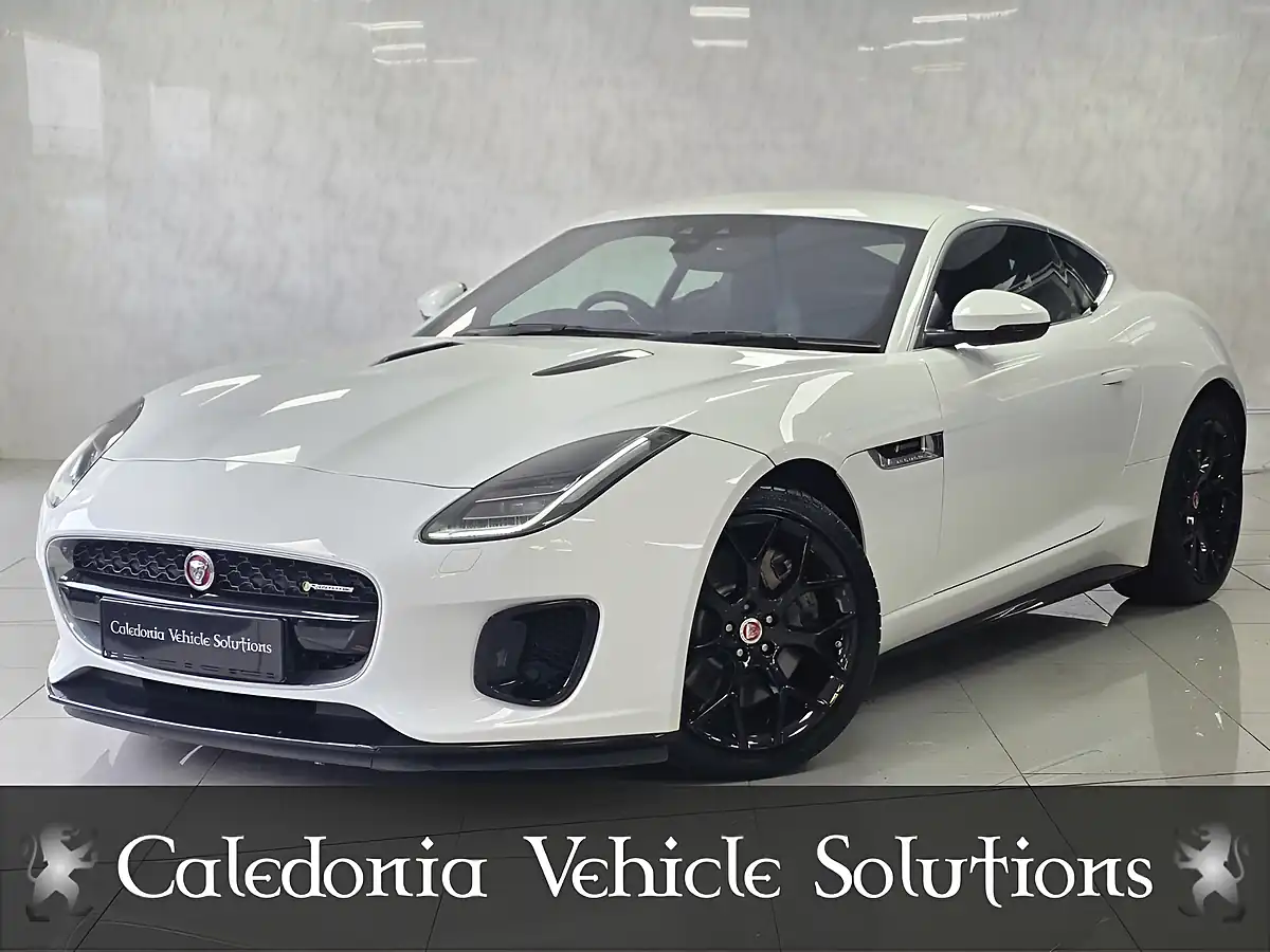 Used 2019 Jaguar F-Type R-Dynamic White - Interior and Exterior details 2
