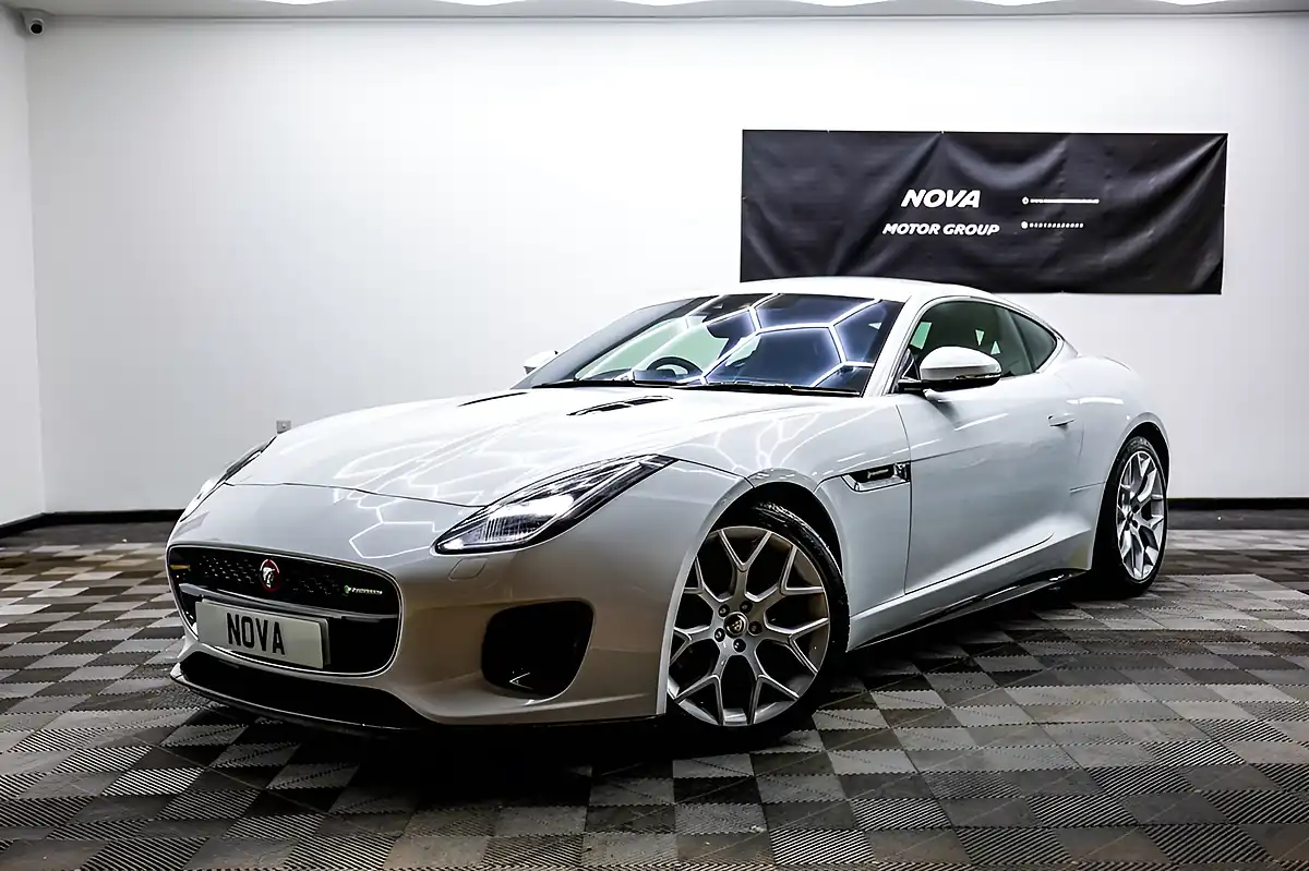 Used 2019 Jaguar F-Type R-Dynamic White - Interior and Exterior details 2