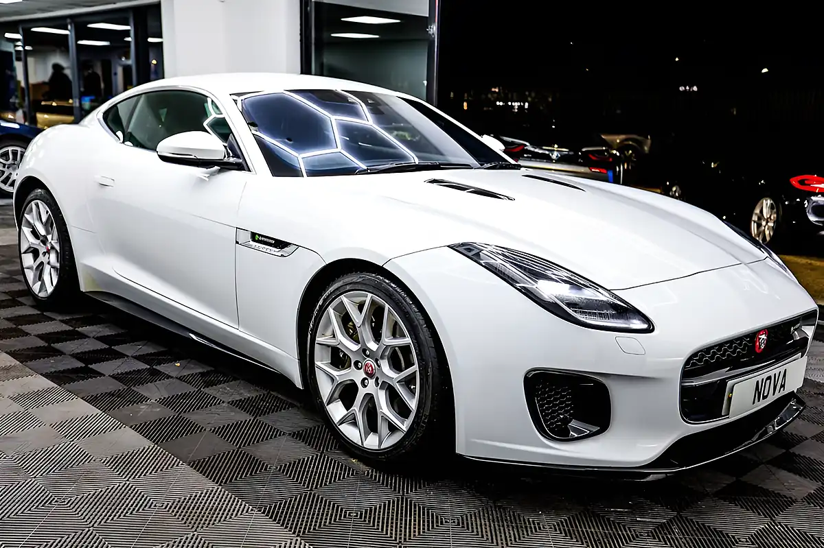 Used 2019 Jaguar F-Type R-Dynamic White - Interior and Exterior details 9