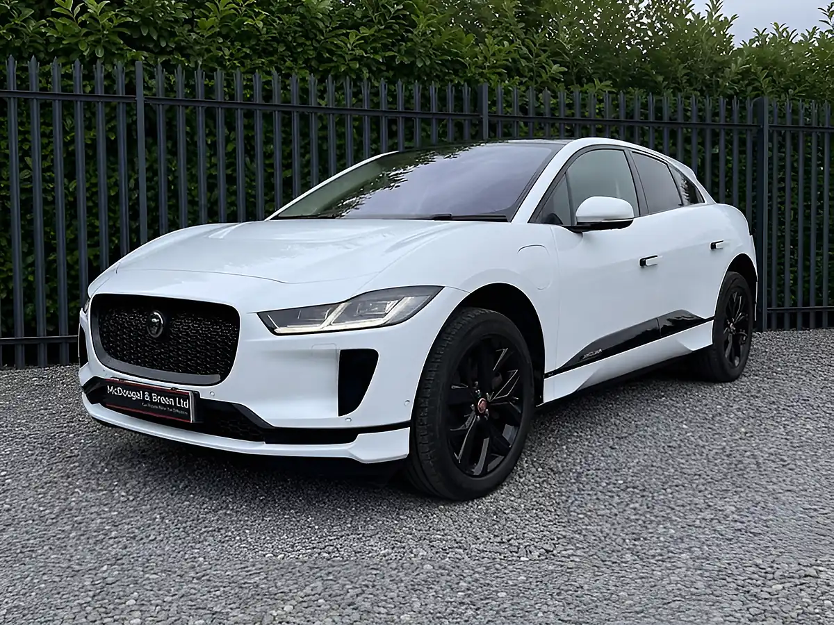 Used 2019 Jaguar I-Pace Hse White - Front View