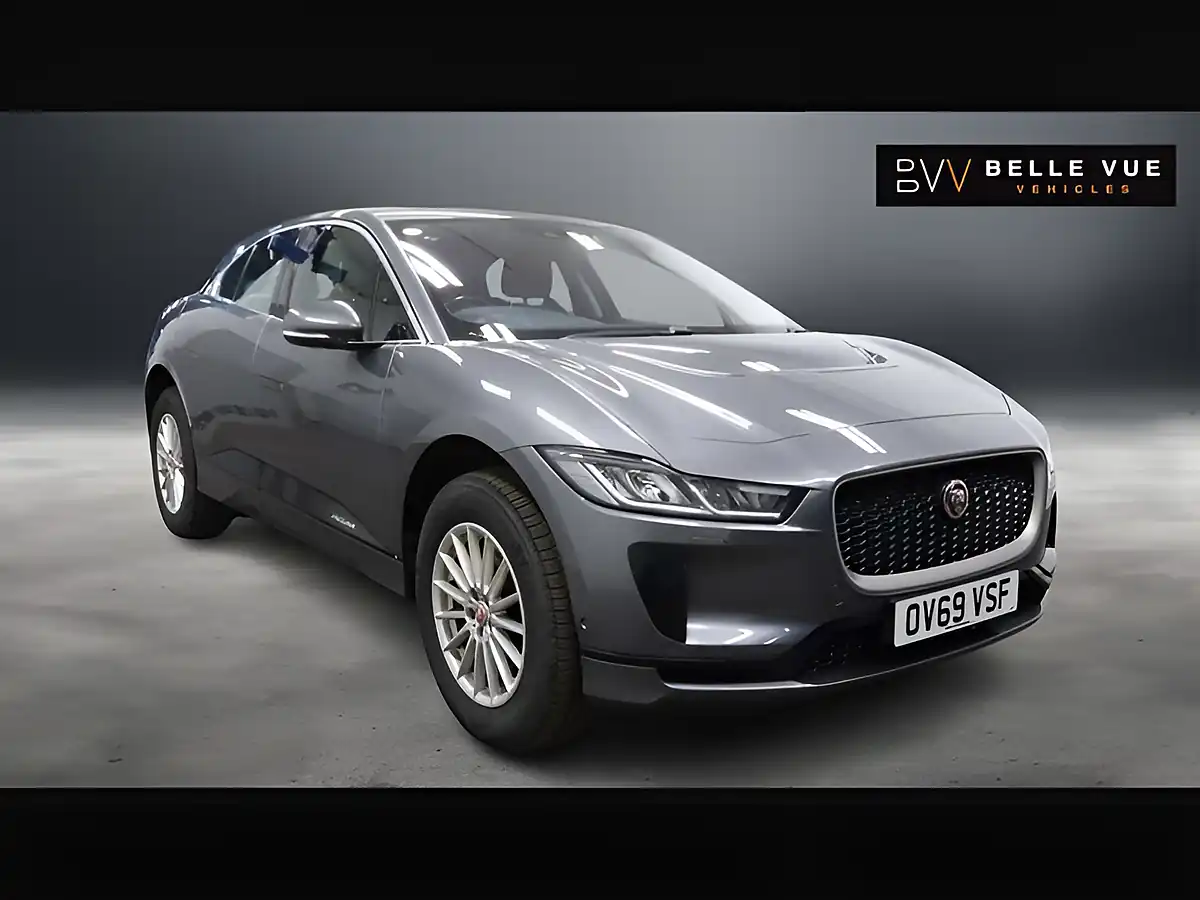 Used 2019 Jaguar I-Pace S Corris Grey - Front View