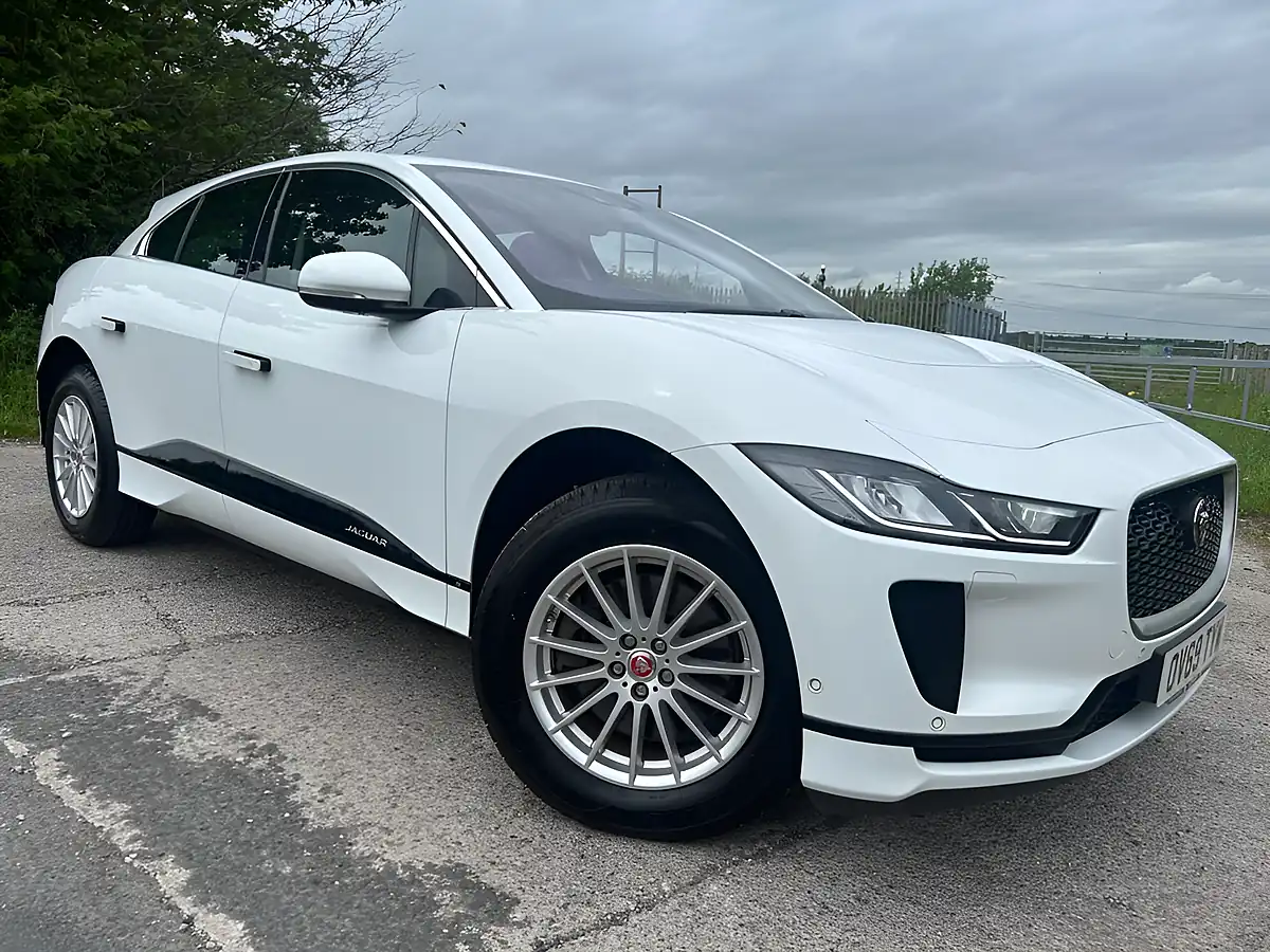 Used 2019 Jaguar I-Pace S White - Front View