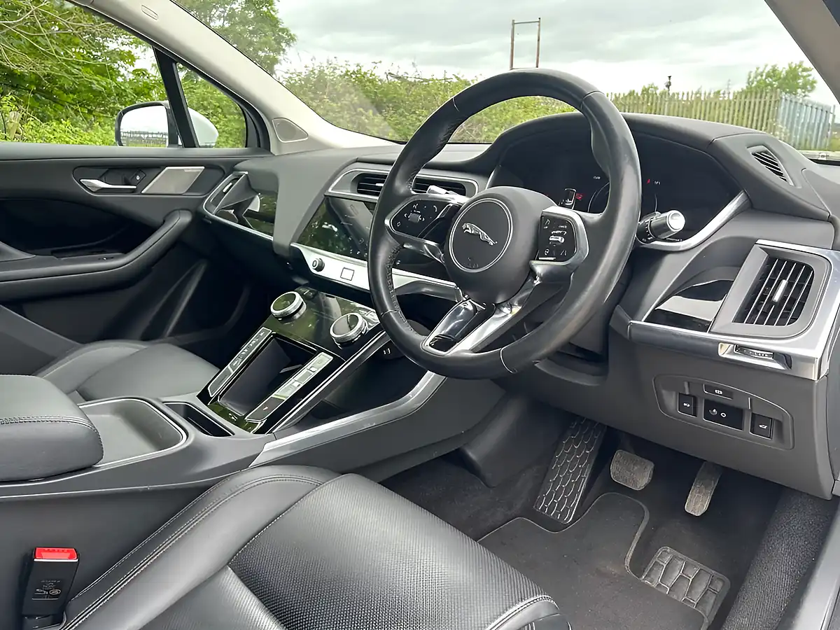 Used 2019 Jaguar I-Pace S White - Interior and Exterior details 11