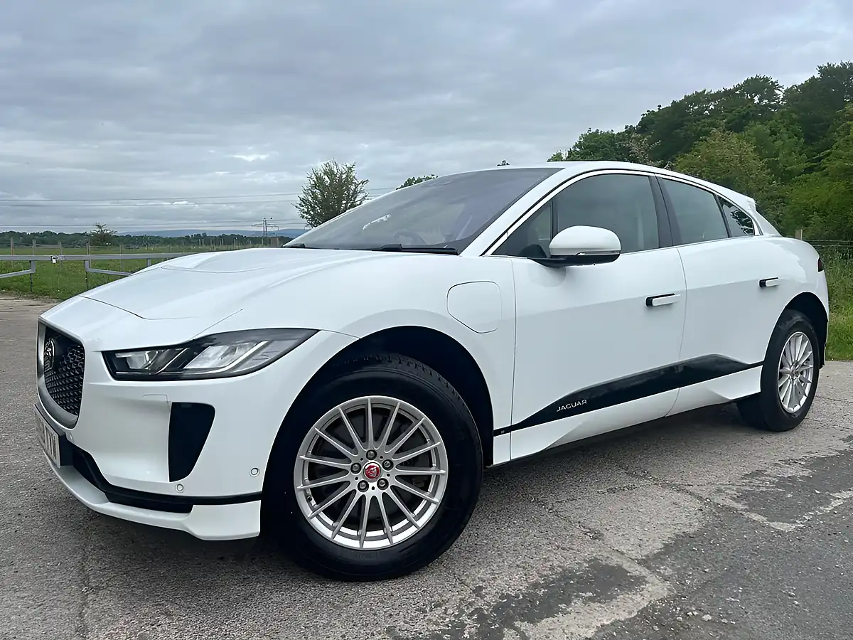 Used 2019 Jaguar I-Pace S White - Interior and Exterior details 4