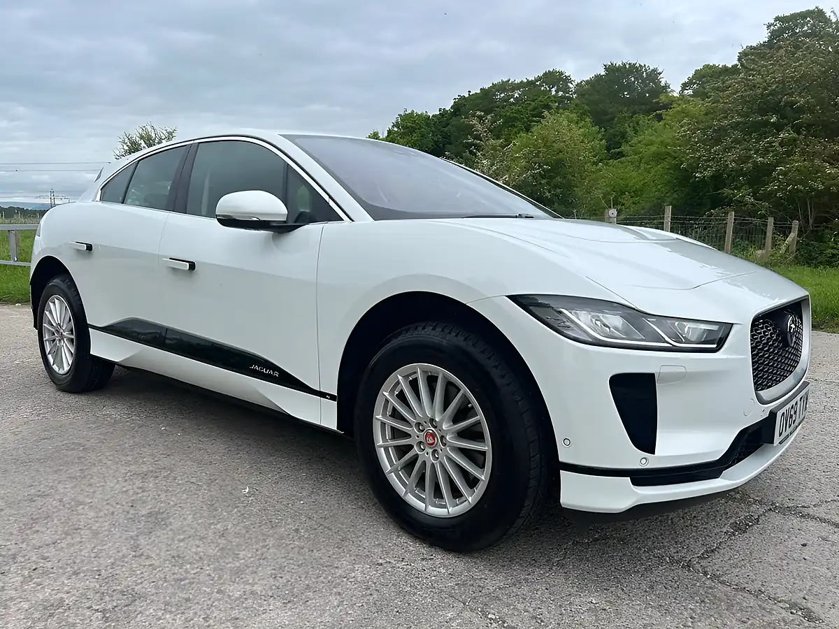 Used 2019 Jaguar I-Pace S White - Interior and Exterior details 9