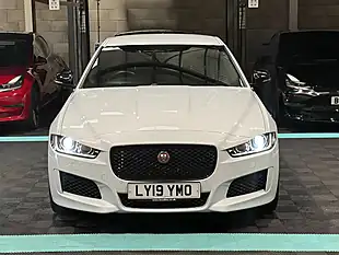 Used 2019 Jaguar Xe Landmark White - Interior and Exterior details 4