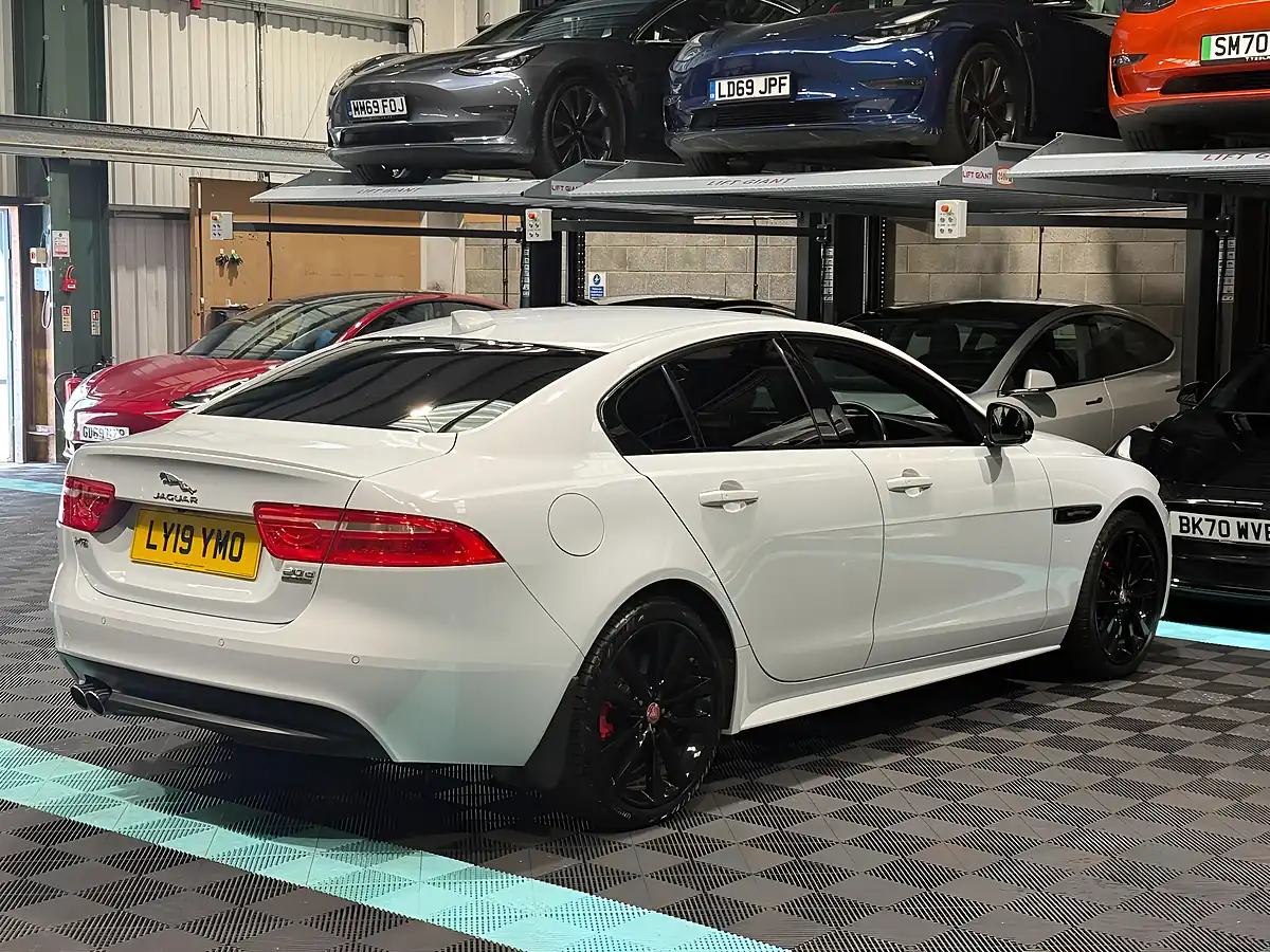 Used 2019 Jaguar Xe Landmark White - Interior and Exterior details 9