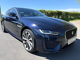 Used 2019 Jaguar Xe R-Dynamic Hse Blue - Interior and Exterior details 14