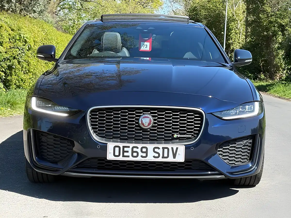 Used 2019 Jaguar Xe R-Dynamic Hse Blue - Interior and Exterior details 2