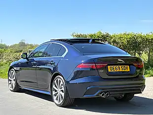 Used 2019 Jaguar Xe R-Dynamic Hse Blue - Interior and Exterior details 6