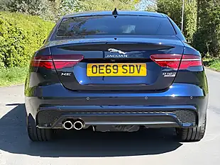 Used 2019 Jaguar Xe R-Dynamic Hse Blue - Interior and Exterior details 7