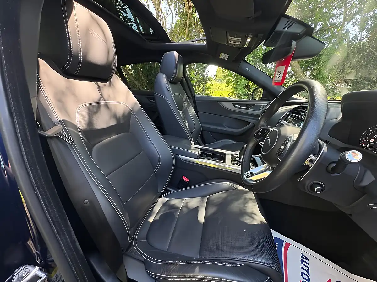 Used 2019 Jaguar Xe R-Dynamic Hse Blue - Interior and Exterior details 9