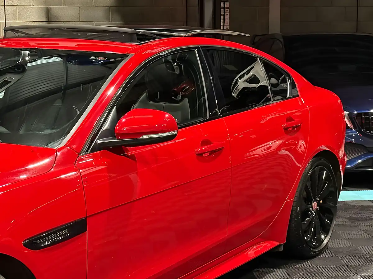 Used 2019 Jaguar Xe R-Dynamic Hse Red - Interior and Exterior details 10
