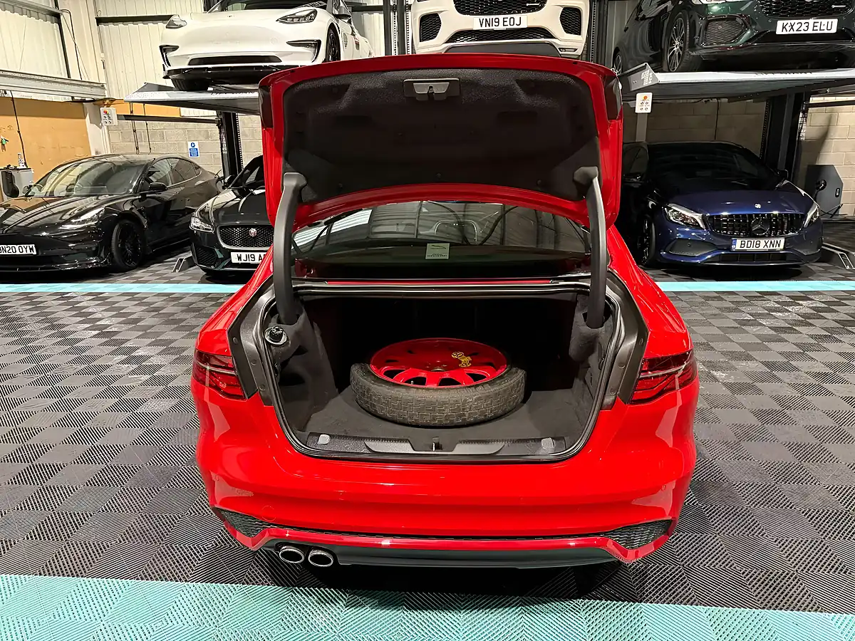 Used 2019 Jaguar Xe R-Dynamic Hse Red - Interior and Exterior details 14