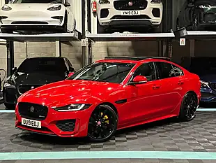 Used 2019 Jaguar Xe R-Dynamic Hse Red - Interior and Exterior details 5