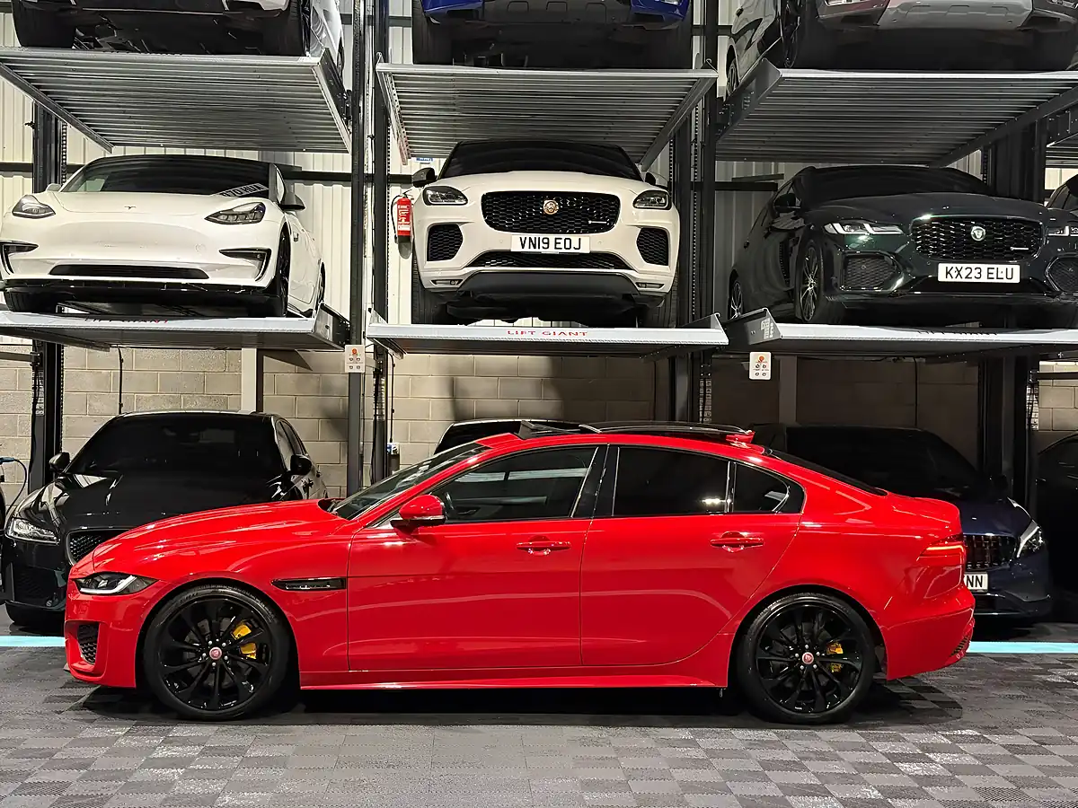 Used 2019 Jaguar Xe R-Dynamic Hse Red - Interior and Exterior details 6