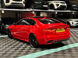 Used 2019 Jaguar Xe R-Dynamic Hse Red - Interior and Exterior details 7
