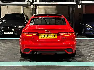 Used 2019 Jaguar Xe R-Dynamic Hse Red - Interior and Exterior details 8