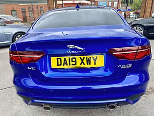 Used 2019 Jaguar Xe R-Dynamic S Blue - Interior and Exterior details 4