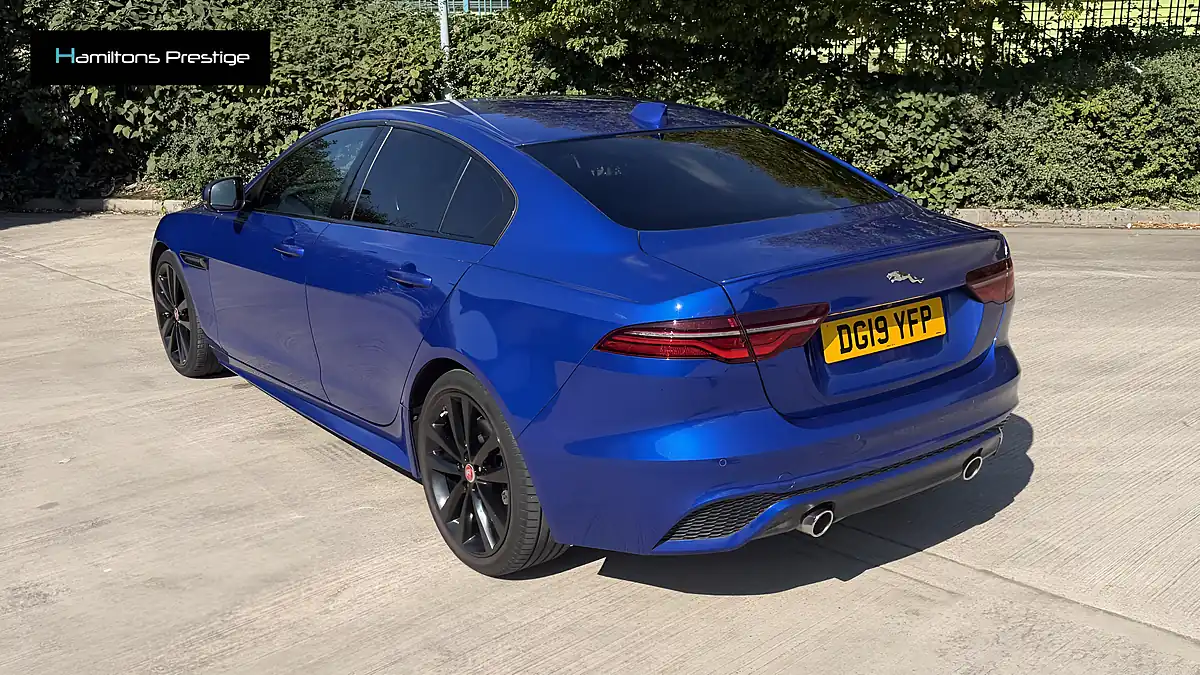 Used 2019 Jaguar Xe R-Dynamic S Caesium Blue - Interior and Exterior details 10