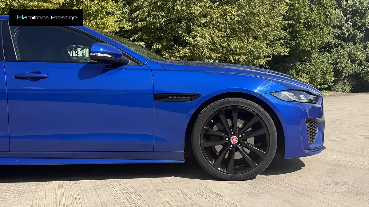 Used 2019 Jaguar Xe R-Dynamic S Caesium Blue - Interior and Exterior details 12