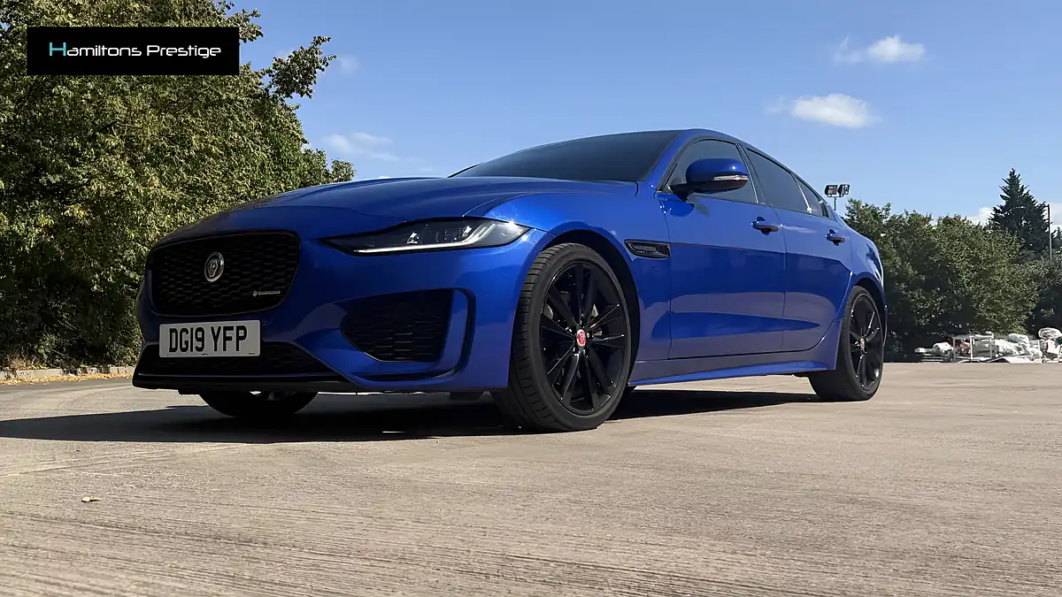 Used 2019 Jaguar Xe R-Dynamic S Caesium Blue - Interior and Exterior details 19