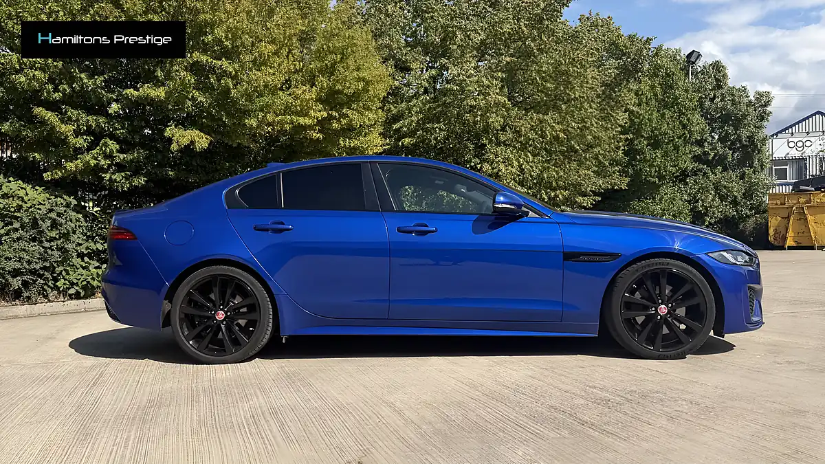 Used 2019 Jaguar Xe R-Dynamic S Caesium Blue - Interior and Exterior details 2