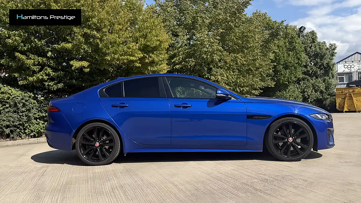 Used 2019 Jaguar Xe R-Dynamic S Caesium Blue - Interior and Exterior details 9