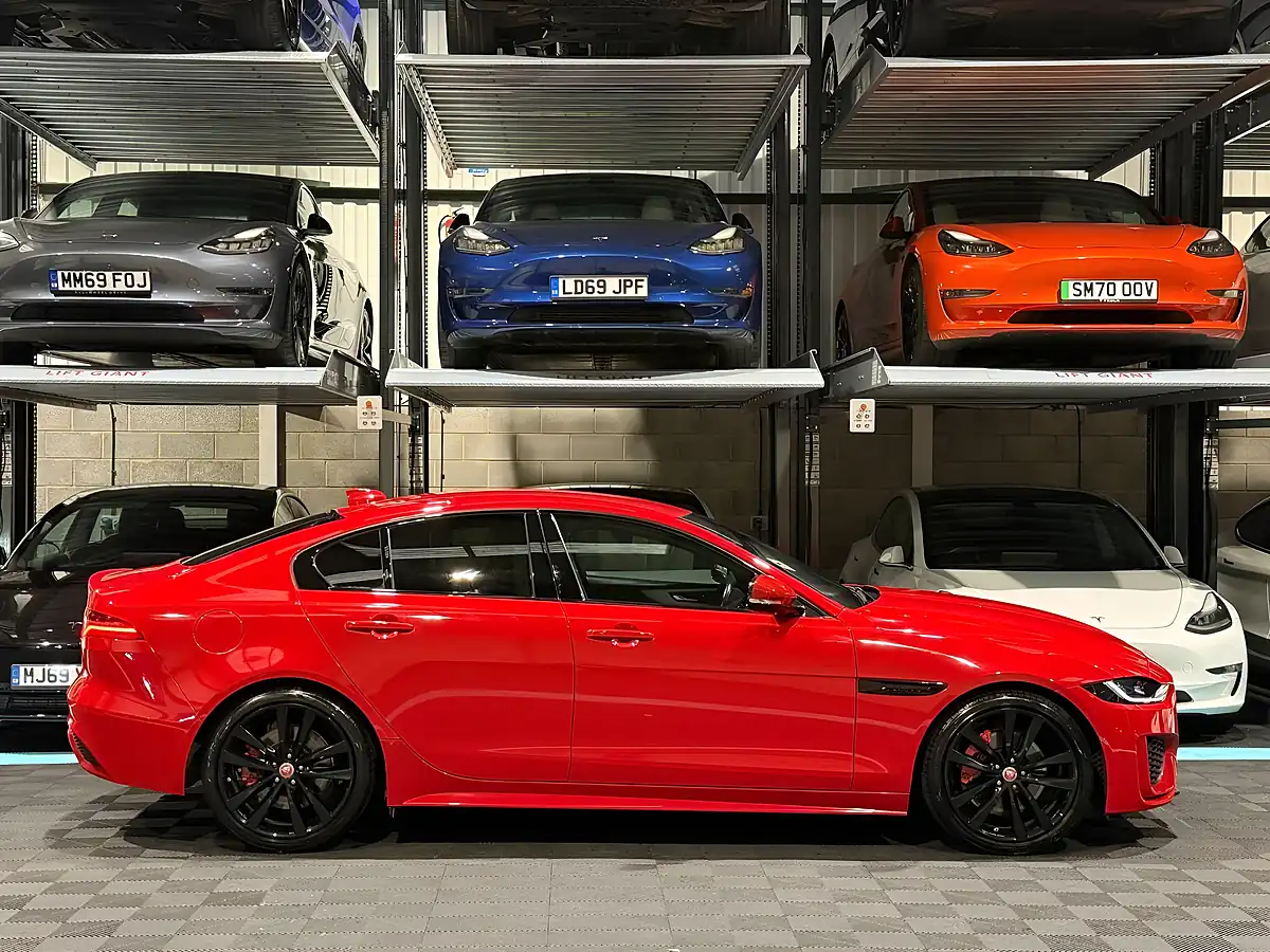 Used 2019 Jaguar Xe R-Dynamic S Red - Interior and Exterior details 10
