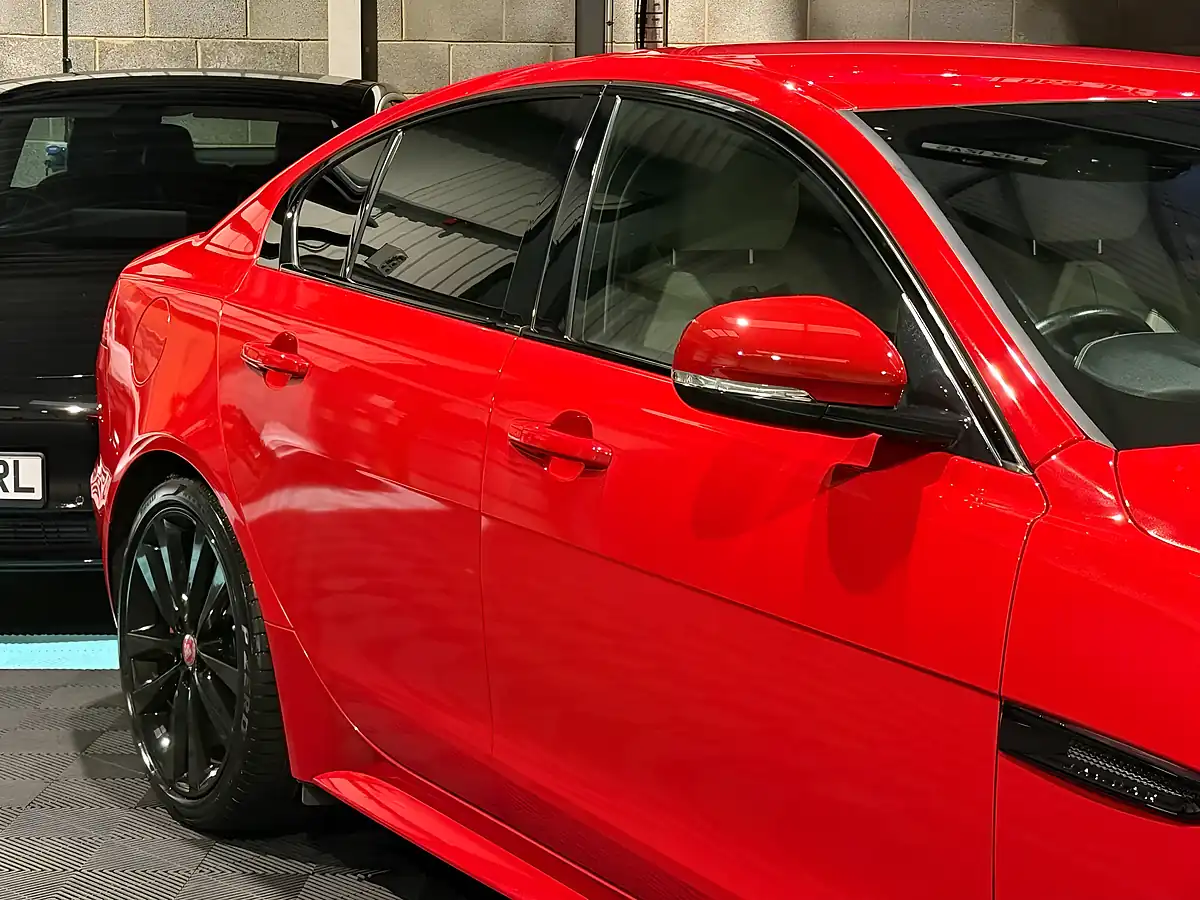 Used 2019 Jaguar Xe R-Dynamic S Red - Interior and Exterior details 11